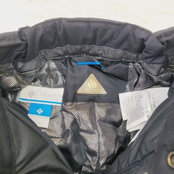 Columbia bugaboo II black titanium snow pants 6 7 - Picture 2 of 4